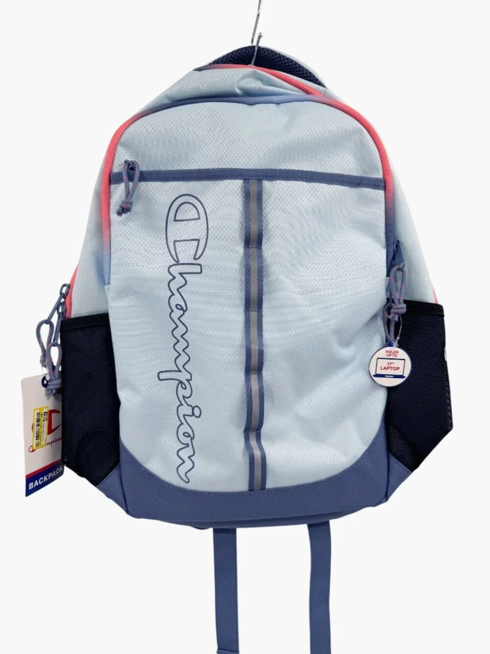 NEW Champion Center Backpack - Light Blue